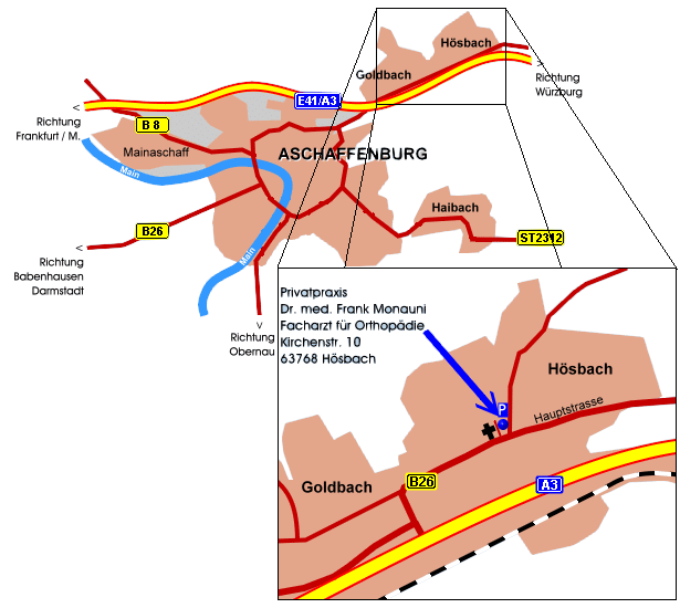 Anfahrtsskizze